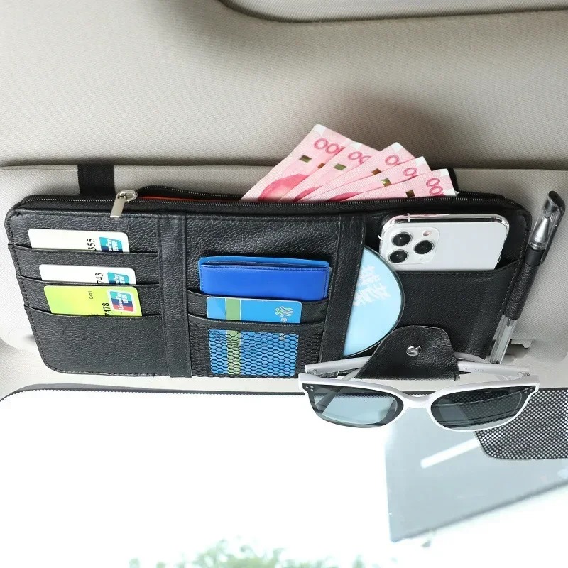 Edc Carry Pen - Organizador de Visor Solar para Carro,