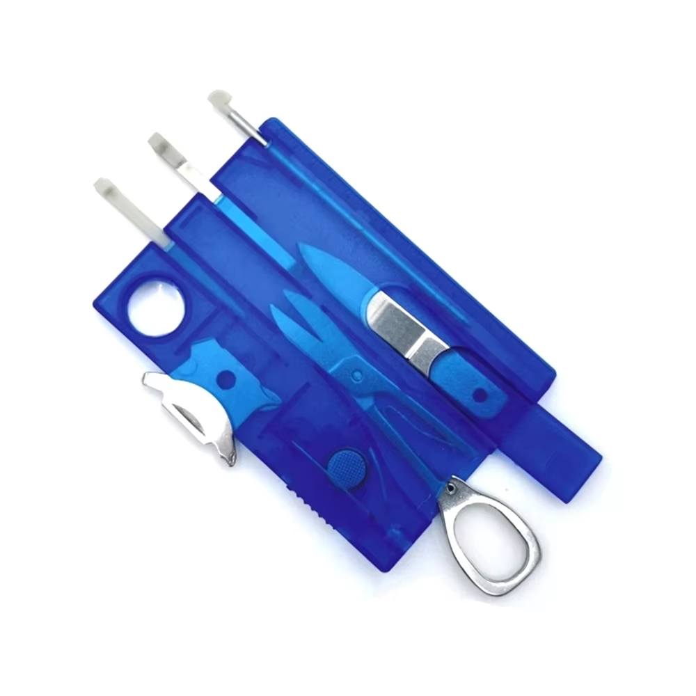 Multitool Credit Card - Ferramenta Multiuso Portátil 10 em 1,