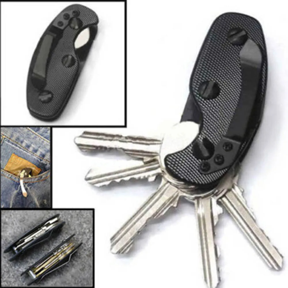 Edc Carry Card - Porta-chaves inteligente portátil bolsa caso carteira