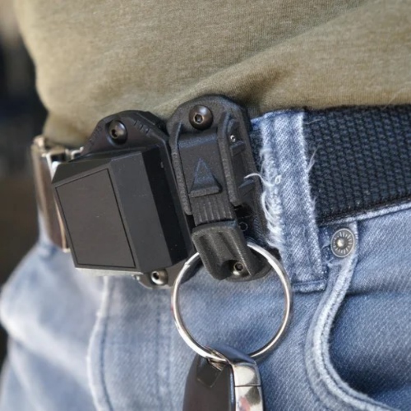 Edc Carry Kit - Clipe multifuncional para cinto de mochila,