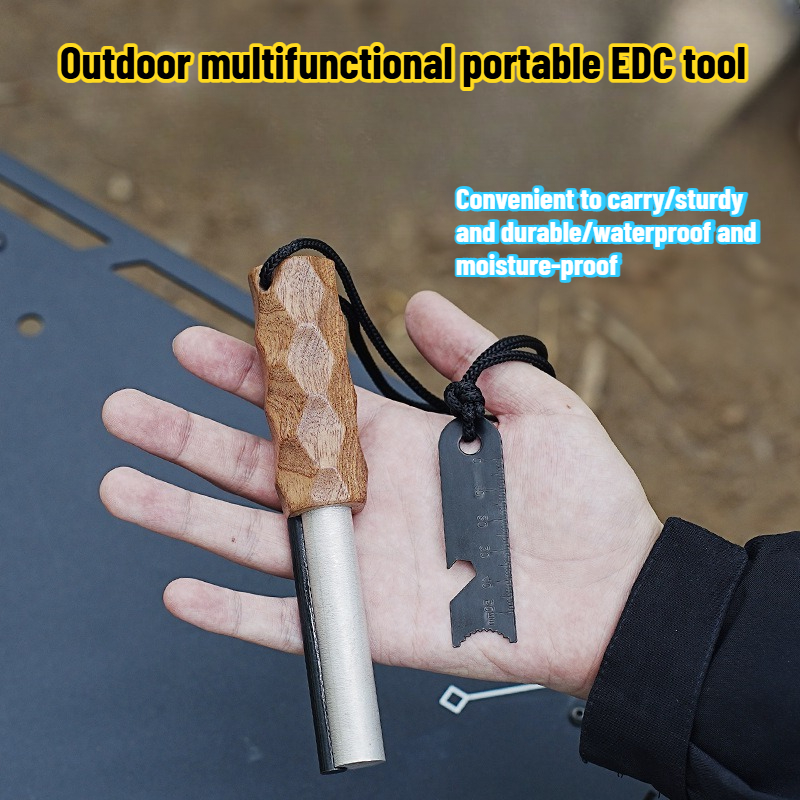Ferro Rod Striker - Shabili Ferramenta de sobrevivência de pedernal
