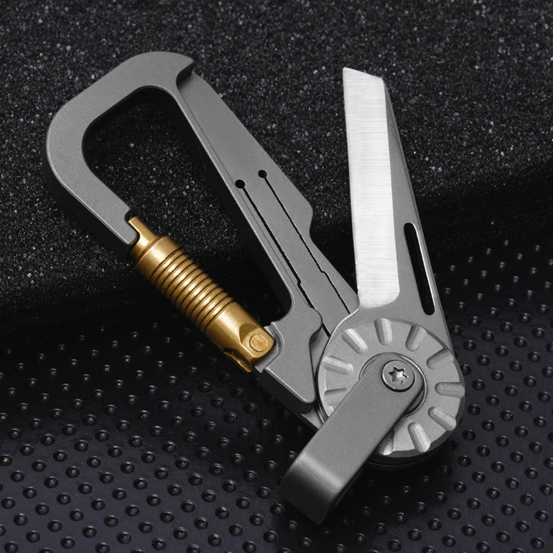 Edc Carry All - Chaveiro edc de liga de titânio