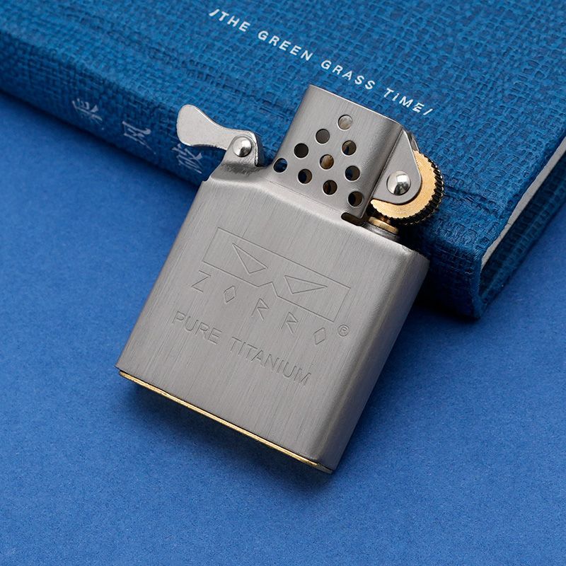 Lighter Insert Zippo - Zorro inserção de titânio à prova