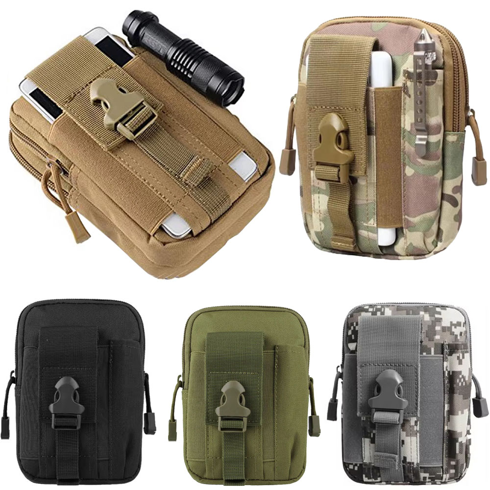 Edc Carry Belt Pouch - Bolsa de Cintura Tática Multifuncional para