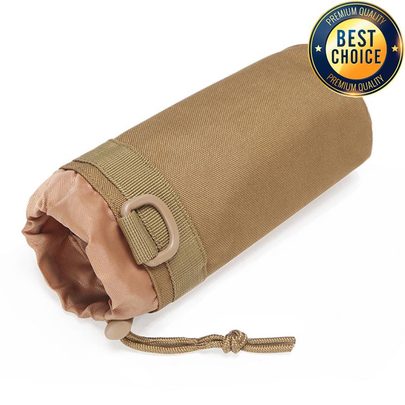 Caça garrafa de água bolsa ao  - Edc Carry Case avaliação e preço