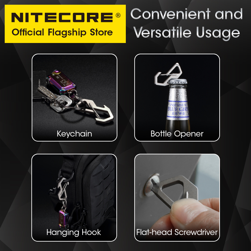 Nitecore nsh10 multiuso titâni - Edc Carry Kit avaliação e preço