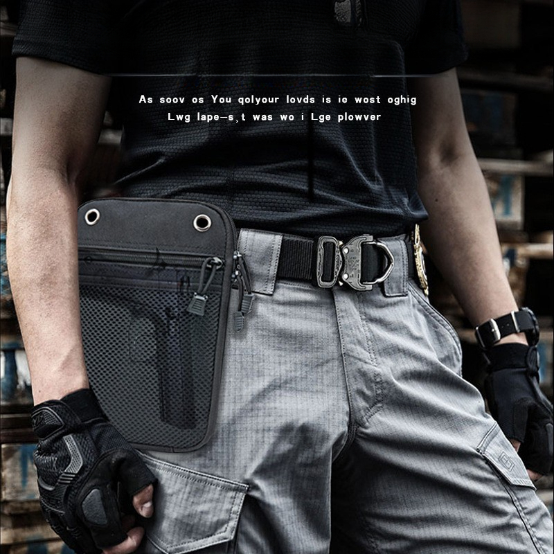 Bolsa tática de cintura EDC, b - Edc Carry Belt Pouch avaliação e preço