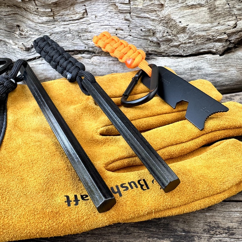 Kit Compacto de Acampamento Be - Ferro Rod Striker avaliação e preço
