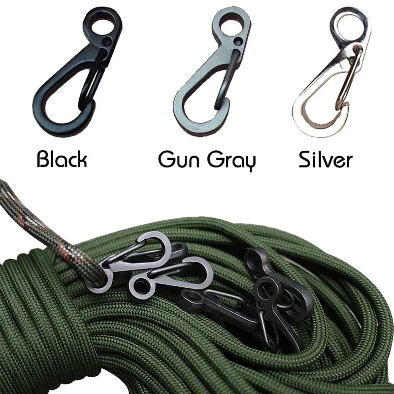 10 Peças/lote Mini Mosquetões  - Edc Carry Kit avaliação e preço