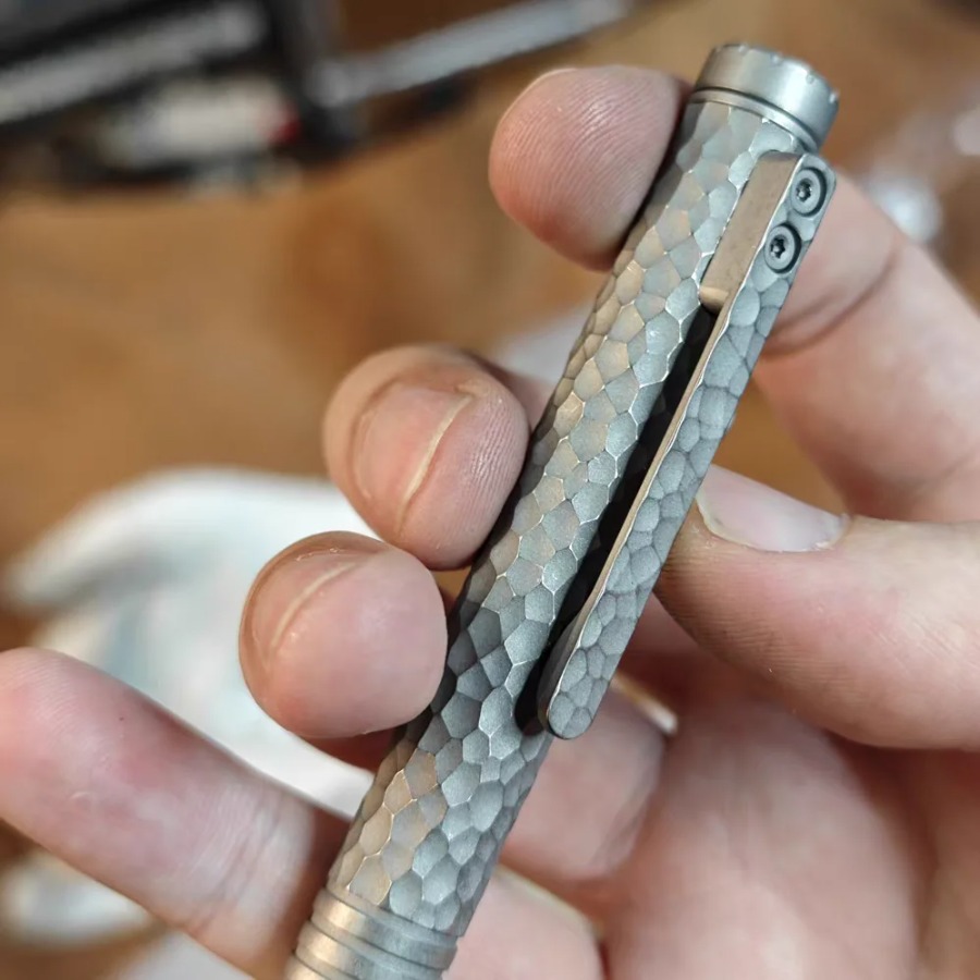 Caneta de Titânio TC4 para EDC - Edc Carry Pen avaliação e preço
