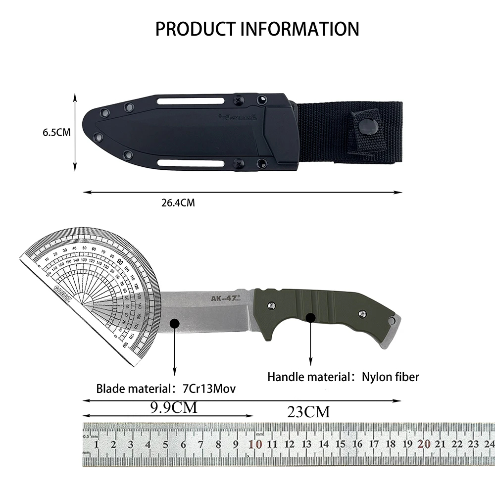 Faca de Lâmina Fixa EDC para U - Edc Fixed Blade Deep Carry avaliação e preço