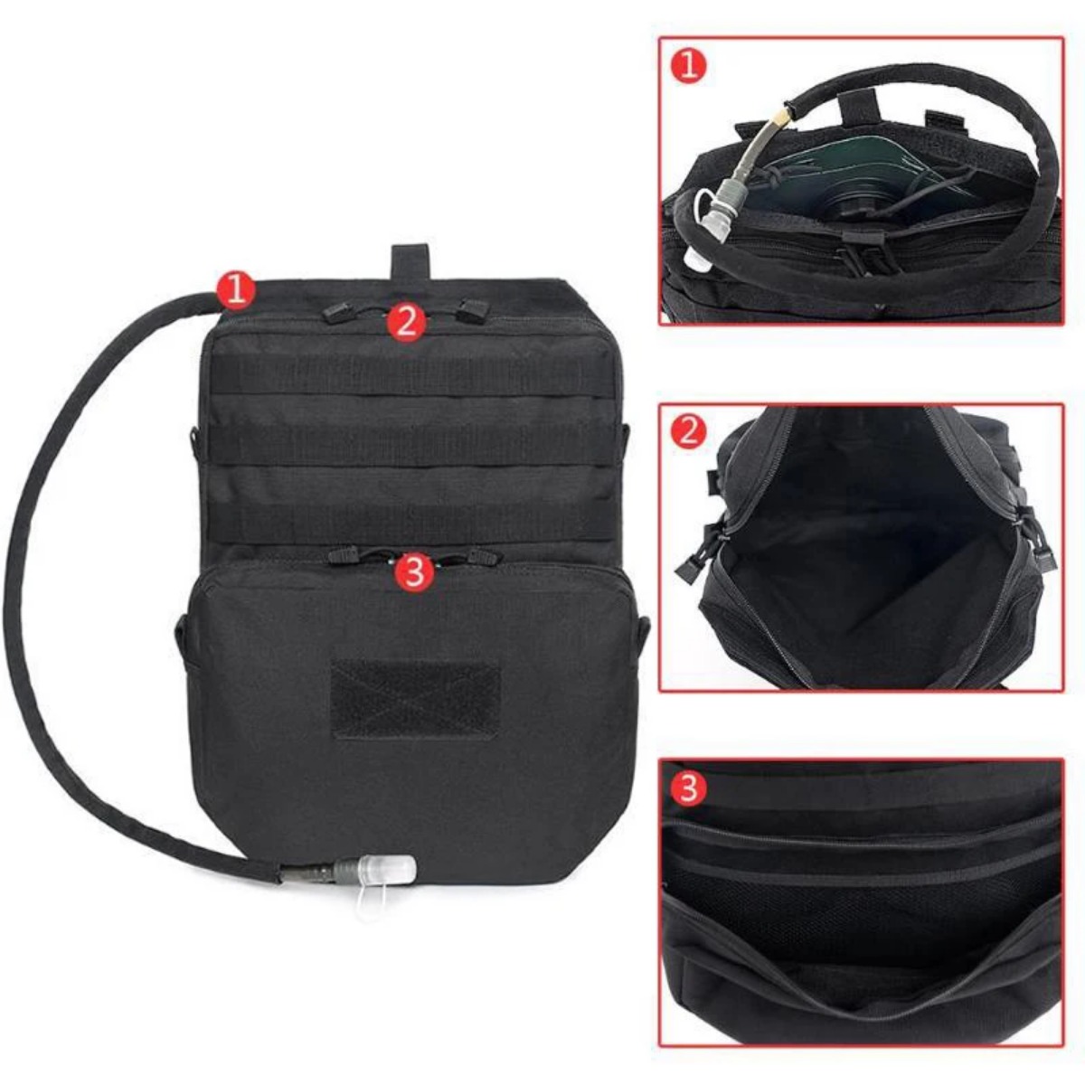Outdoor Molle Nylon Bag, Campi - Edc Carry Case avaliação e preço