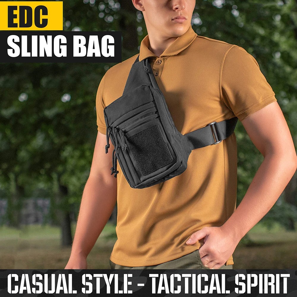 Bolsa tipo estilingue crossbod - Edc Carry All avaliação e preço