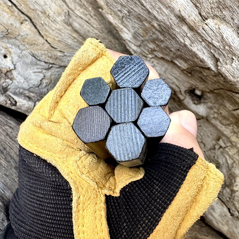 Bastão de Magnésio Hexagonal d - Ferro Rod Striker avaliação e preço