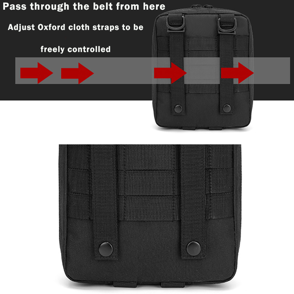 Bolsa tática molle edc, kit de - Edc Carry Belt Pouch avaliação e preço