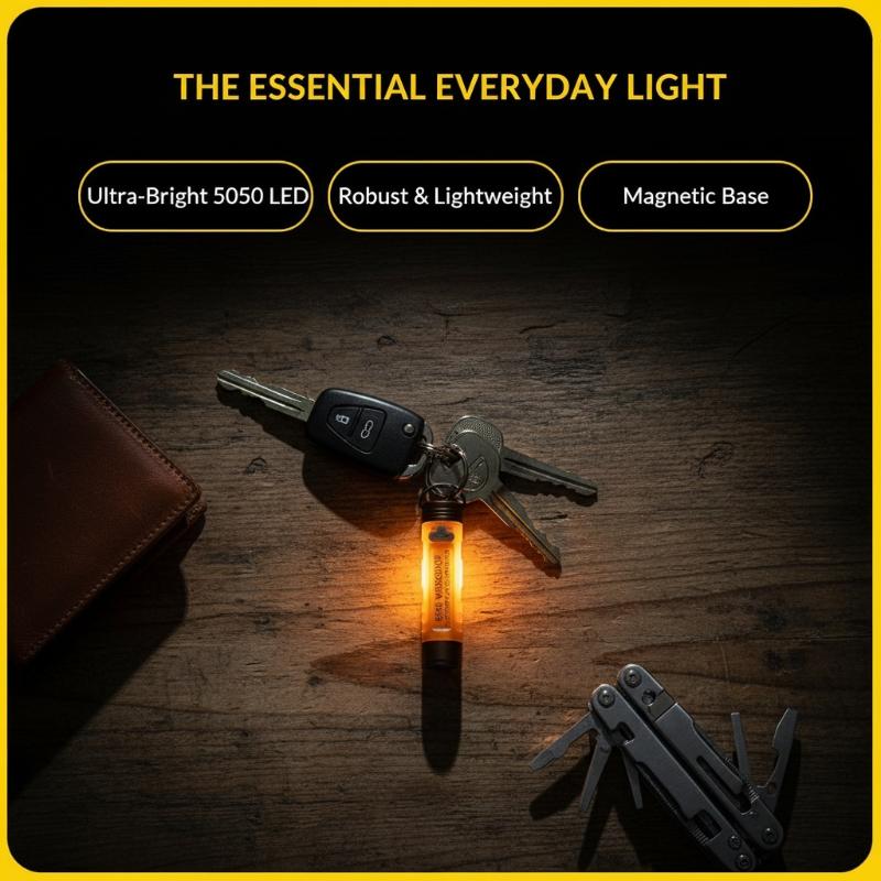 Lanterna LED Recarregável 5050 - Edc Carry All avaliação e preço