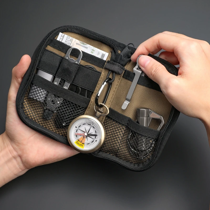 Bolsa tática edc para chaves a - Edc Carry Card avaliação e preço
