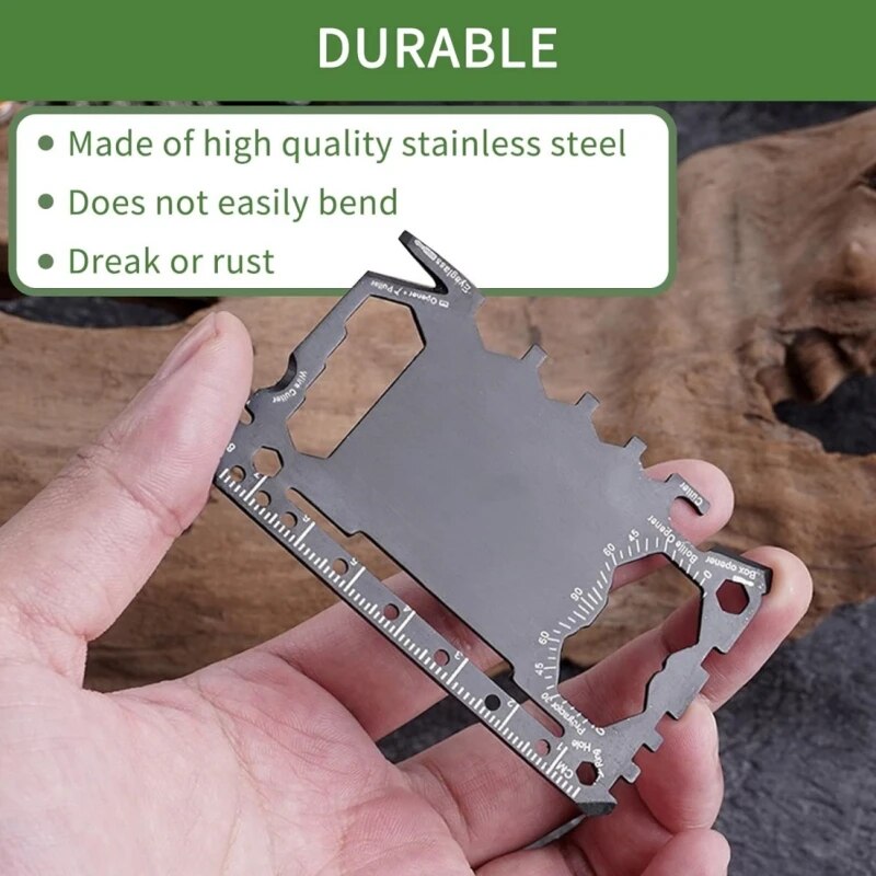 Portable Multipurpose Gear Gad - Multitool Credit Card avaliação e preço