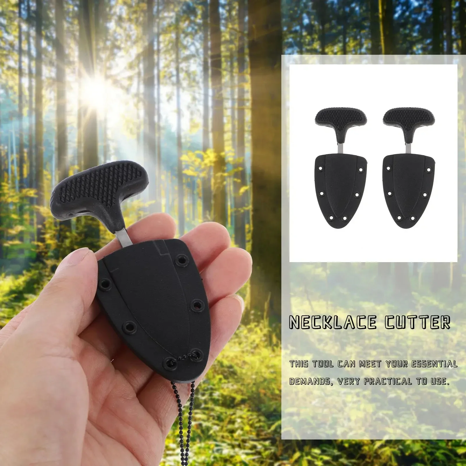 Conjunto de 2 Peças (Inclui Es - Edc Fixed Blade Deep Carry avaliação e preço