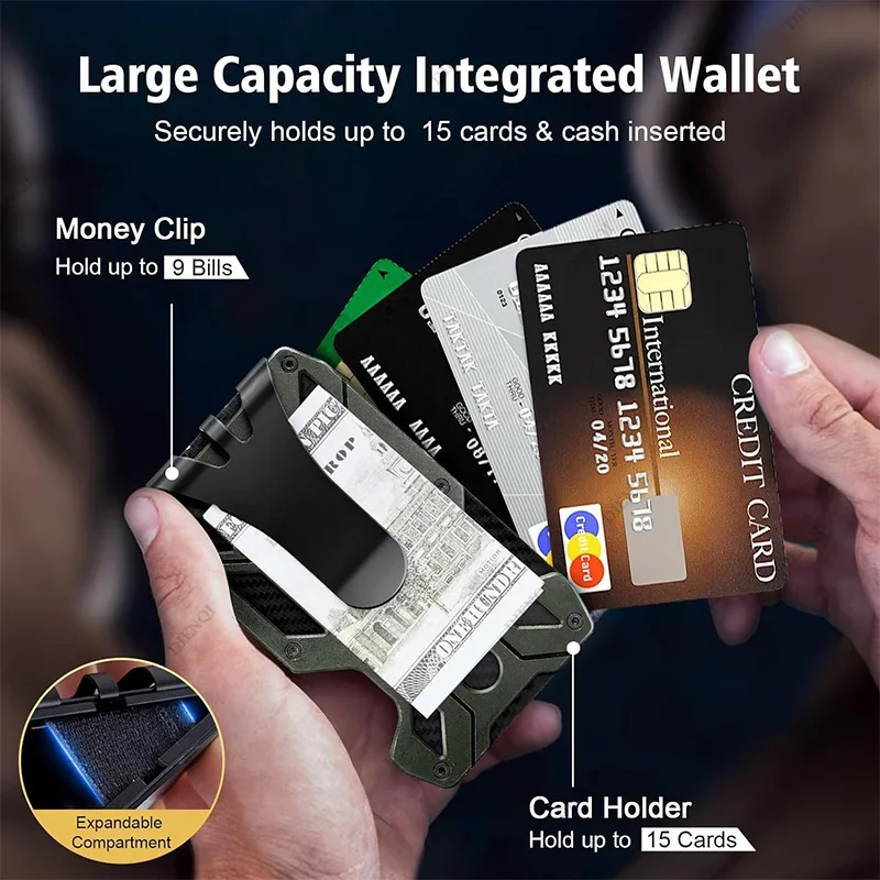Edc carteiras titular do cartã - Edc Carry Card avaliação e preço