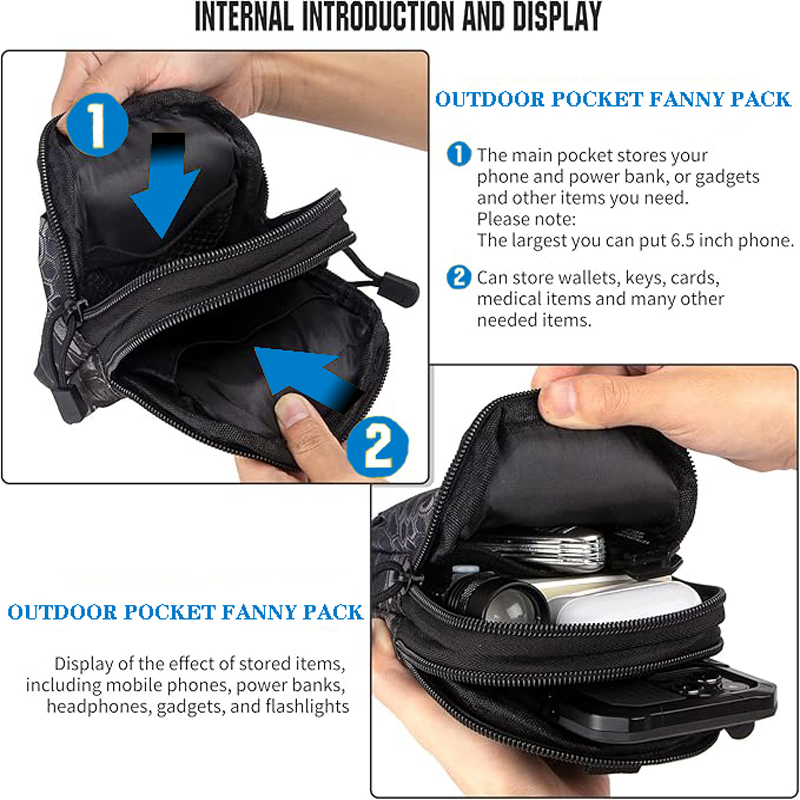 Universal edc tático molle bol - Edc Carry Belt Pouch avaliação e preço